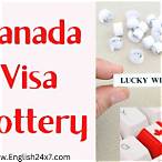 visa lottery to canada